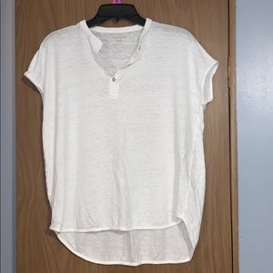 Eileen Fisher white blouse